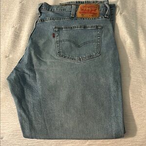 Levi's Classic Blue Men's Straight Jeans